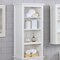 Alaterre Furniture Dorset 17"W x 36"H Shelving Hutch ANVA78WH - alternate 2